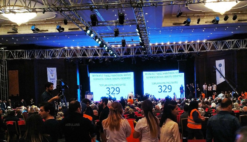 329 Beyin Pili Hastası Guinness Dünya Rekoru